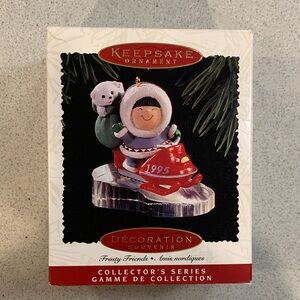 Hallmark Keepsake 1995 - Frosty Friends Ornament - Collector’s Series